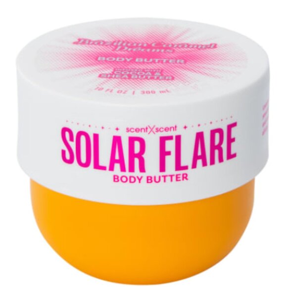 New! Solar Flare Body Butter Brazilian Caramel Dreams 10 oz - Picture 1 of 3